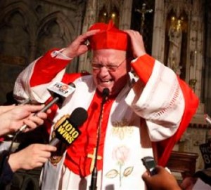 Cardinal Timothy Dolan, head Pedophile Pimp for the American branch of the Roman Catholic Church and Supreme Clown